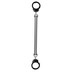 Ouch! Barre avec Menottes Spreader Cuffs 35cm